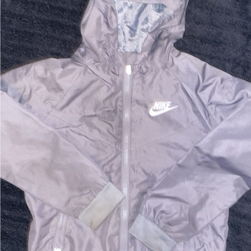 Nike Kids Silver Raincoat